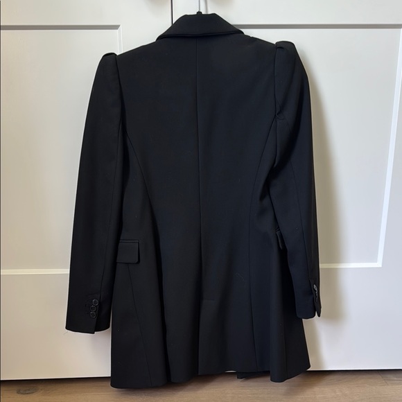 Zara Black Tailored Blazer Classic Suit Jacket - Picture 2 of 2